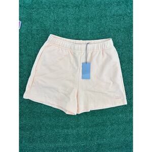 Kith Womens Rayne Sweatshort Sun Coral Orange Size XL